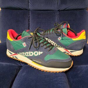Reebok Classic Leather Ripple Alter The Icons Green Red Men's Size 11 US